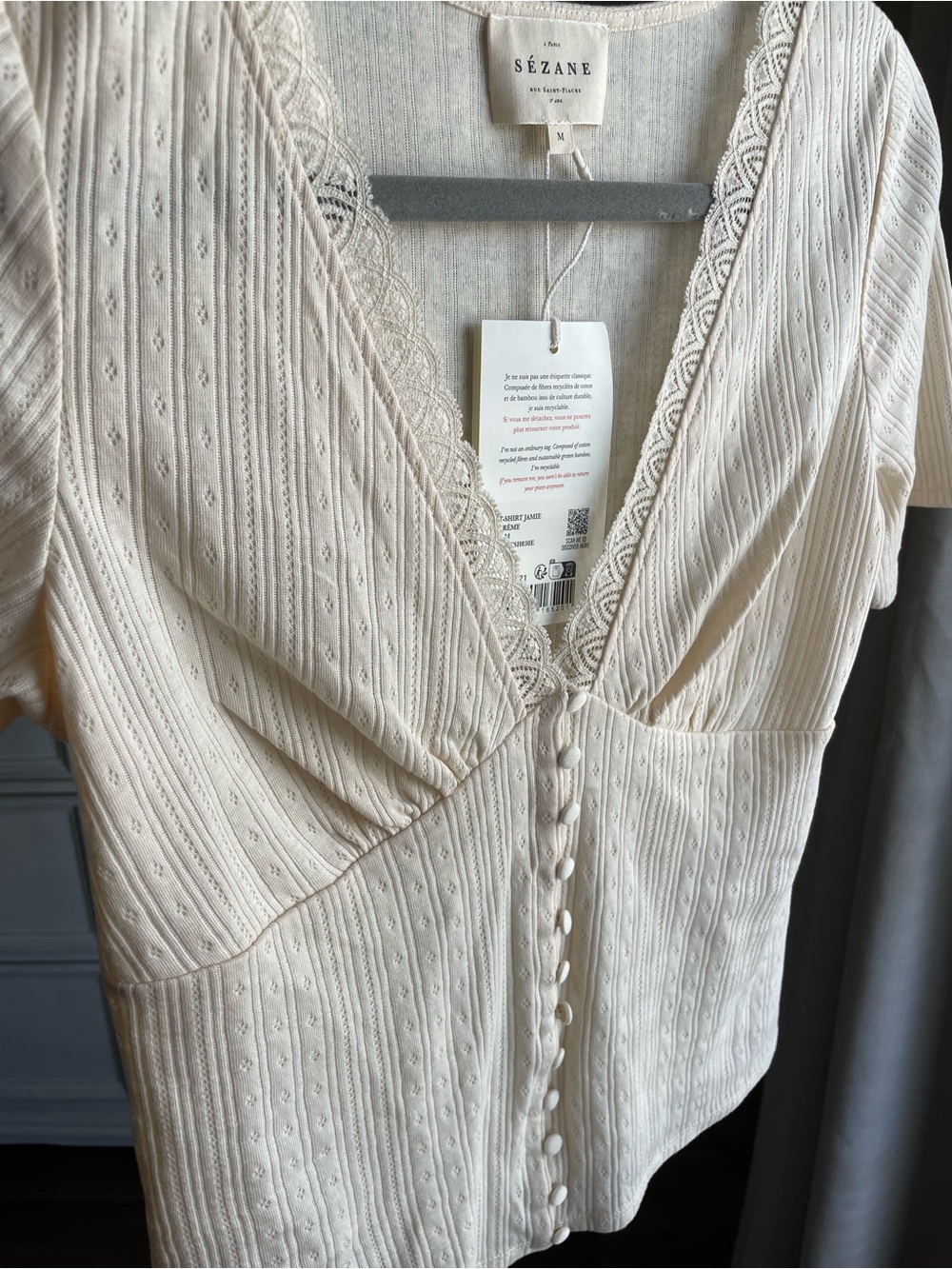 Sézane Jamie T-shirt - Picture 6 of 8